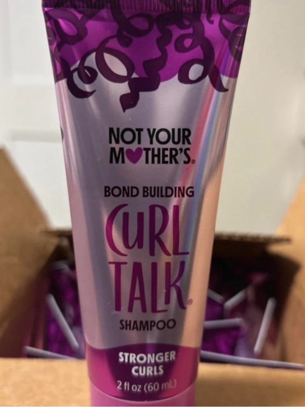 Not Your Mother's Curl Talk Bond Building Shampoo - Purple